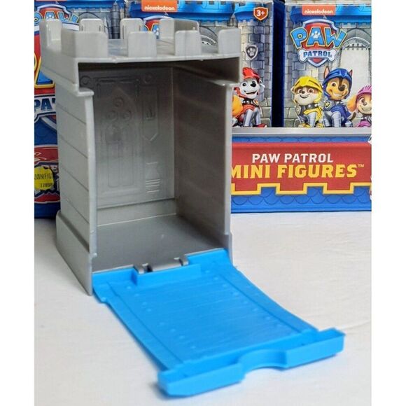 Paw Patrol Rescue Knights Marshall Mini Figure & Castle Mystery Box New - Picture 3 of 7